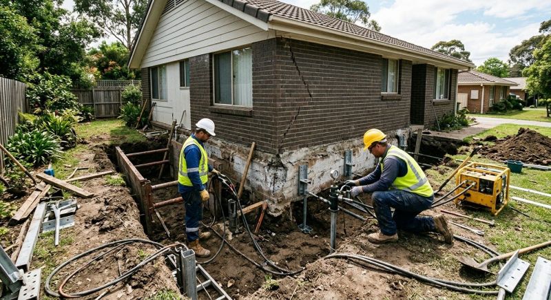 Basement Stabilization in Columbus, OH
