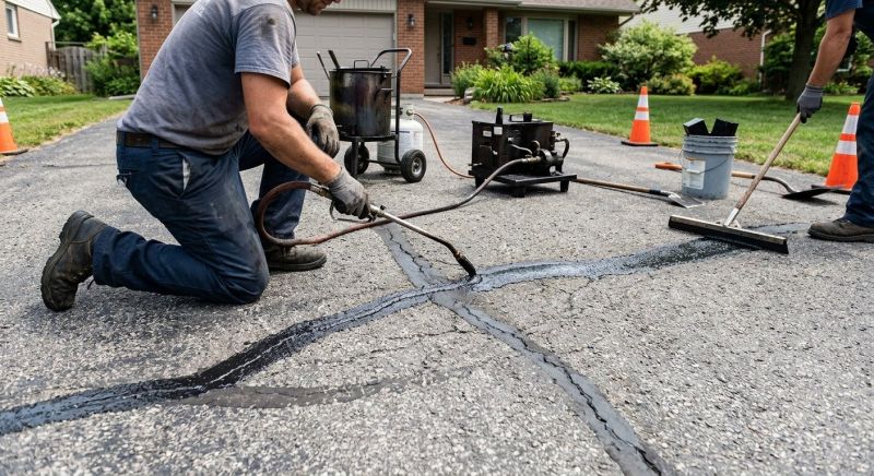 Driveway Apron Repair Service